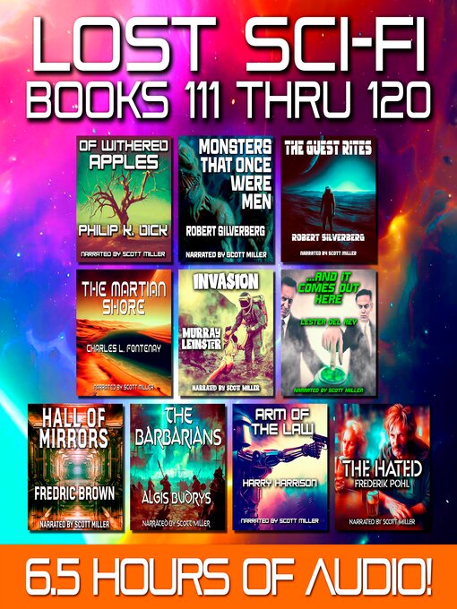 Title details for Lost Sci-Fi Books 111 thru 120 by Robert Silverberg - Available